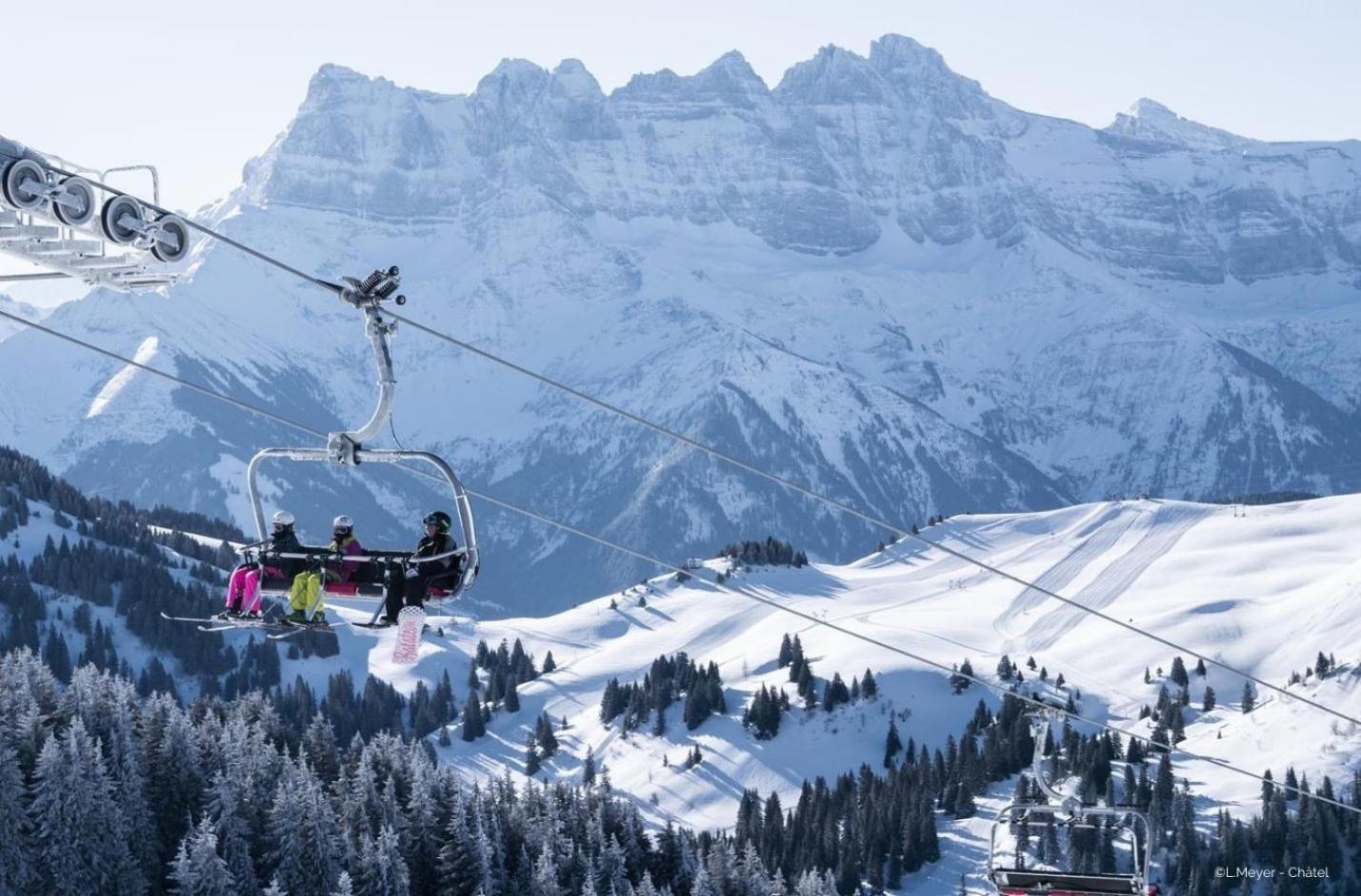 شقة Toison Blanche Tba3 Cosy & Mountain 4 Pers شاتيل المظهر الخارجي الصورة